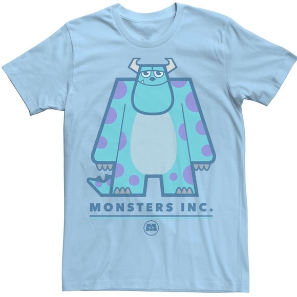 Disney Other - NWT Disney PIXAR Monster’s Inc SULLY Portrait Men’s Blue Graphic Tee Size L